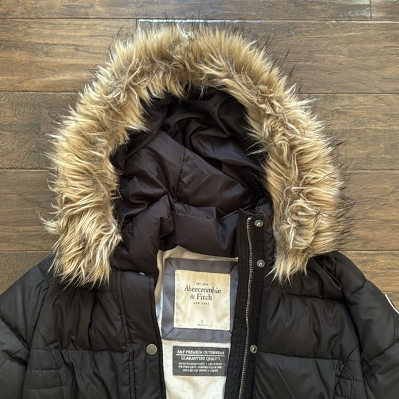 Abercrombie hooded parka, Women, Size S black - Picture 2 of 8